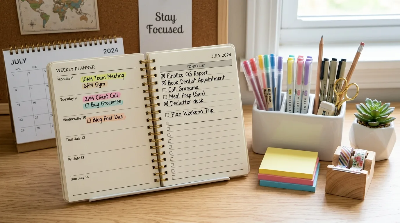 Keep the surface clear enough to stay useful every day inspiration for a home command center.